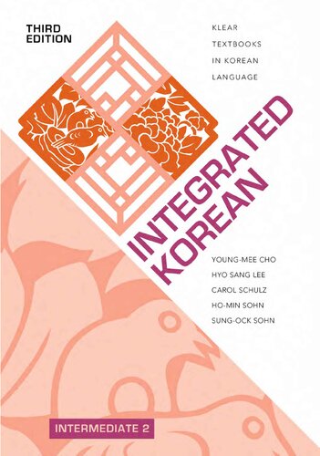 Integrated Korean Intermediate 2 Third Edition Klear Textbooks In Korean Language 3rd Edition Youngmee Yu Cho