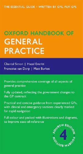 Oxford Handbook Of General Practice 4 Chantal Simon Hazel Everitt