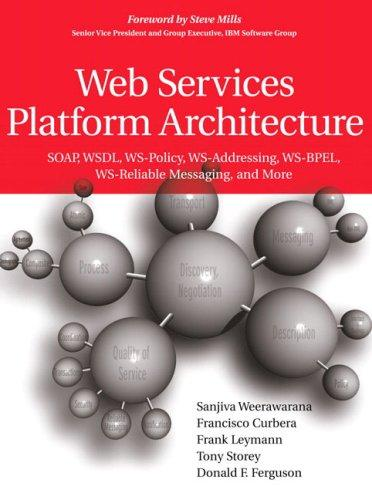 Web Services Platform Architecture Soap Wsdl Wspolicy Wsaddressing Wsbpel Wsreliable Messaging And More 1st Sanjiva Weerawarana