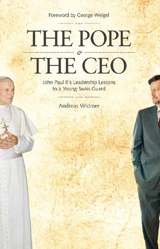 The Pope The Ceo Andreas Widmer Widmer Andreas