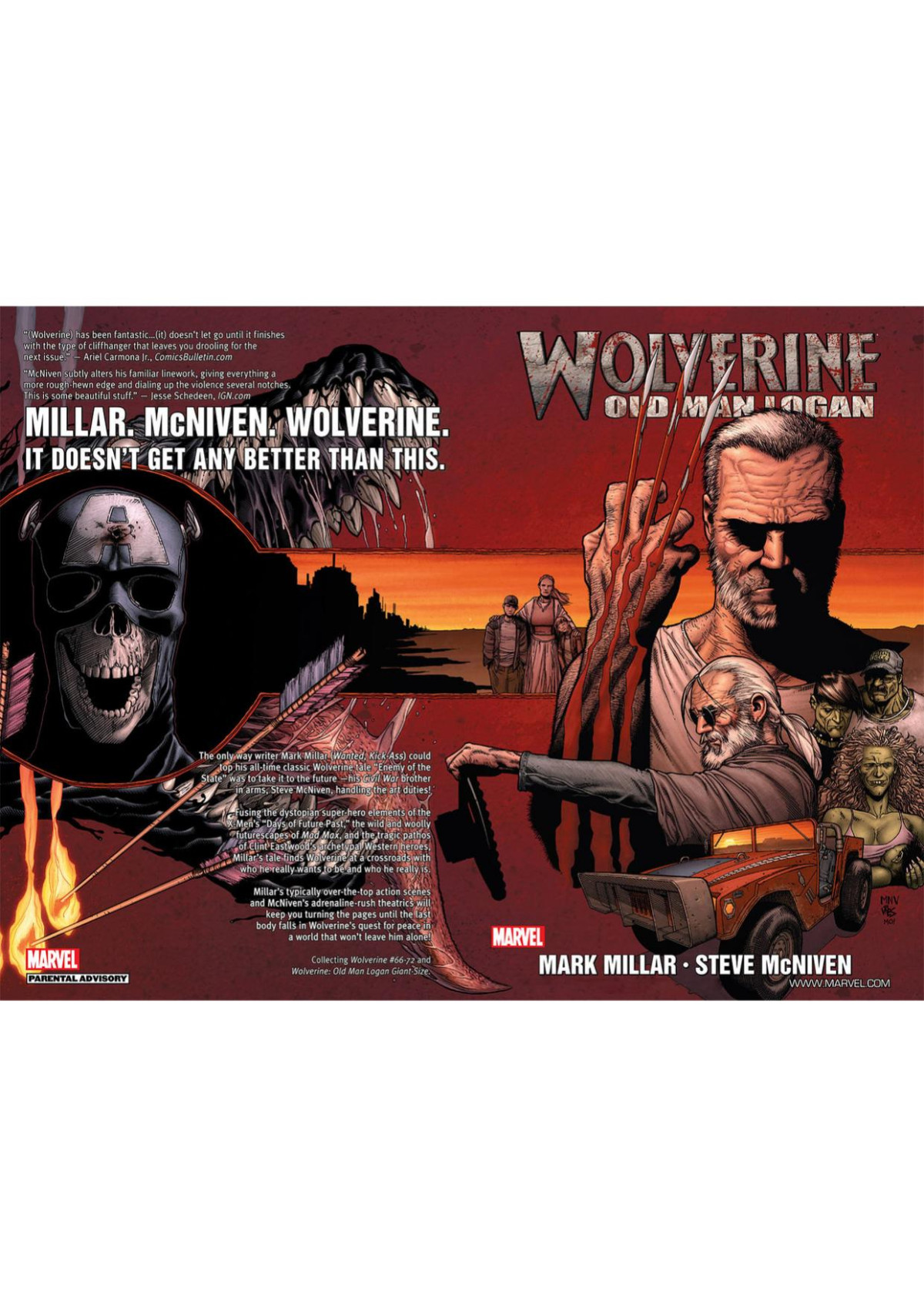 Wolverine Old Man Logan First Edition Mark Millar