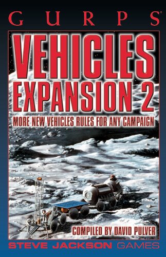 Gurps Classic Vehicles Expansion 2 David L Pulver