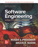 Software Engineering A Practitioners Approach 9th Edition Roger S Pressman Bruce R Maxim