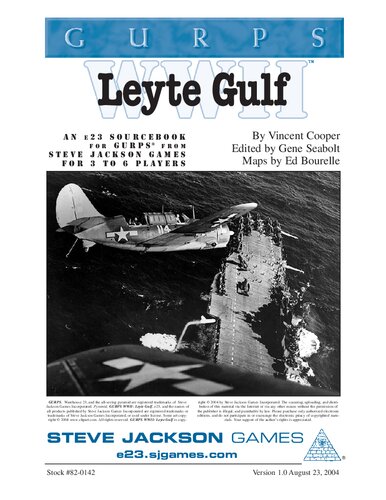 Gurps Wwii Leyte Gulf Vincent Cooper