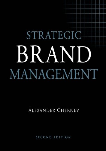 Strategic Brand Management Chernev Alexander