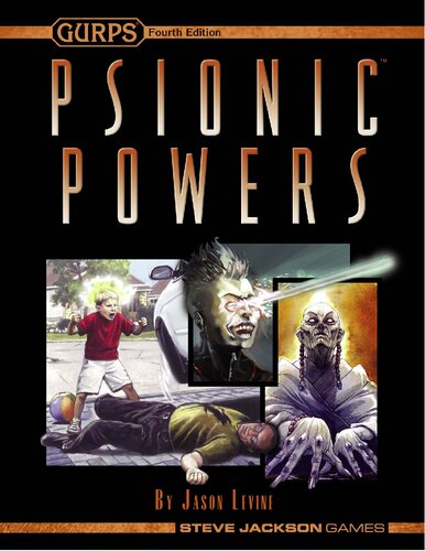 Gurps 4th Edition Psionic Powers Jason Pk Levine