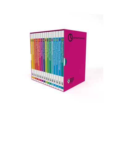 Harvard Business Review 20minute Manager Ultimate Boxed Set 16 Books Harvard Business Review