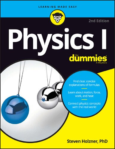 Physics I For Dummies Second Steven Holzner