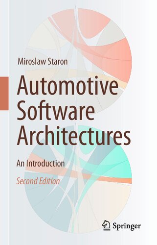 Automotive Software Architectures An Introduction 2nd Ed 2nd Edition Miroslaw Staron