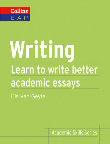 Writing B2 Collins Academic Skills Els Van Geyte