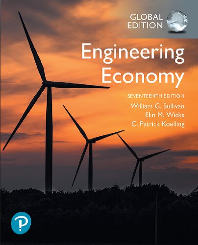 Engineering Economy Global Edition 17th Edition 17th Edition William G Sullivan