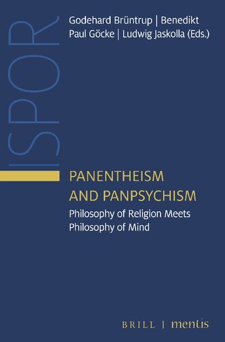 Panentheism And Panpsychism Godehard Brntrup Benedikt Paul Gcke
