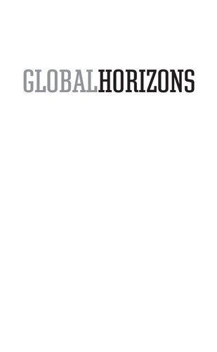 Global Horizons An Introduction To International Relations Hendrik Spruyt