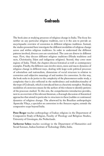 Godroads Modalities Of Conversion In India Peter Berger Sarbeswar Sahoo