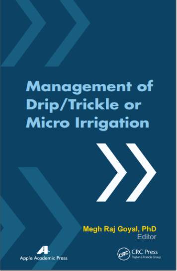 Management Of Driptrickle Or Micro Irrigation 1st Edition Megh R Goyal
