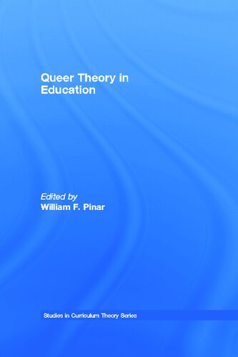 Queer Theory In Education William Fpinar