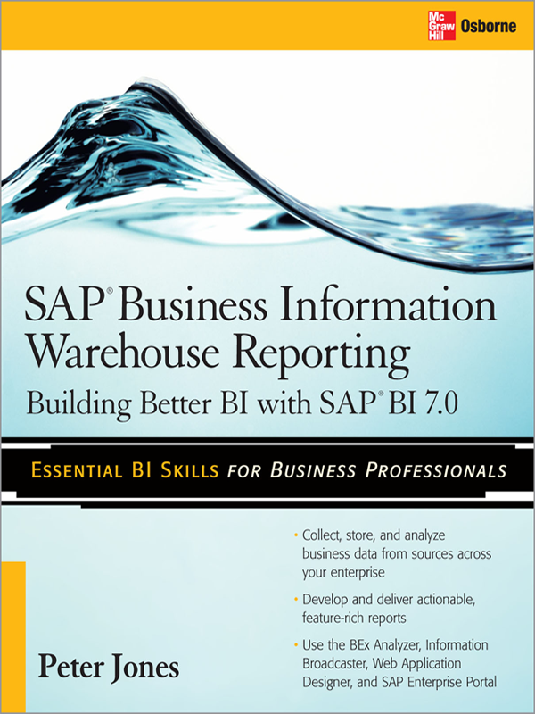 Sap Business Information Warehouse Reporting Peter Jones