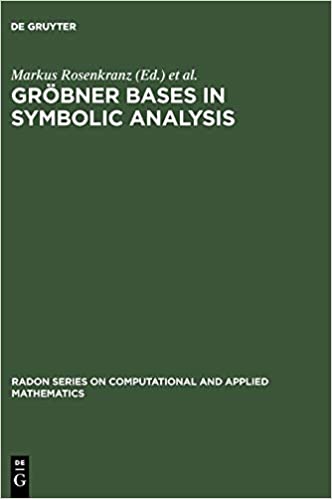 Grobner Bases In Symbolic Analysis Rosenkranz Markus Wang Dongming