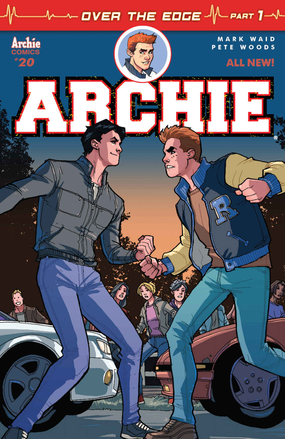 Archie 2015 20 Over The Edge Part 1 Mark Waid Waid Mark