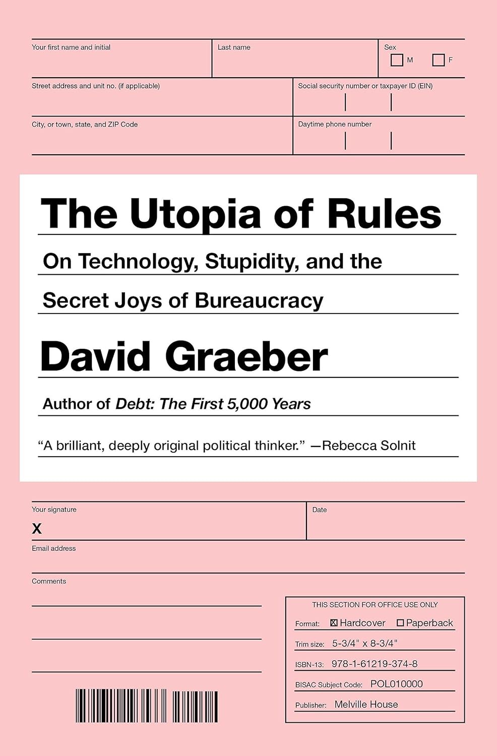 The Utopia Of Rules On Technology Stupidity And The Secret Joys Of Bureaucracy David Graeber