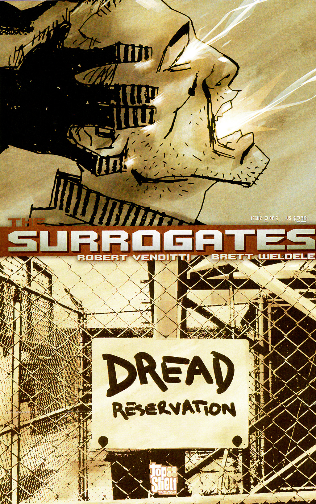 The Surrogates Issue 2 Life Unfiltered Robert Venditti Brett Weldele