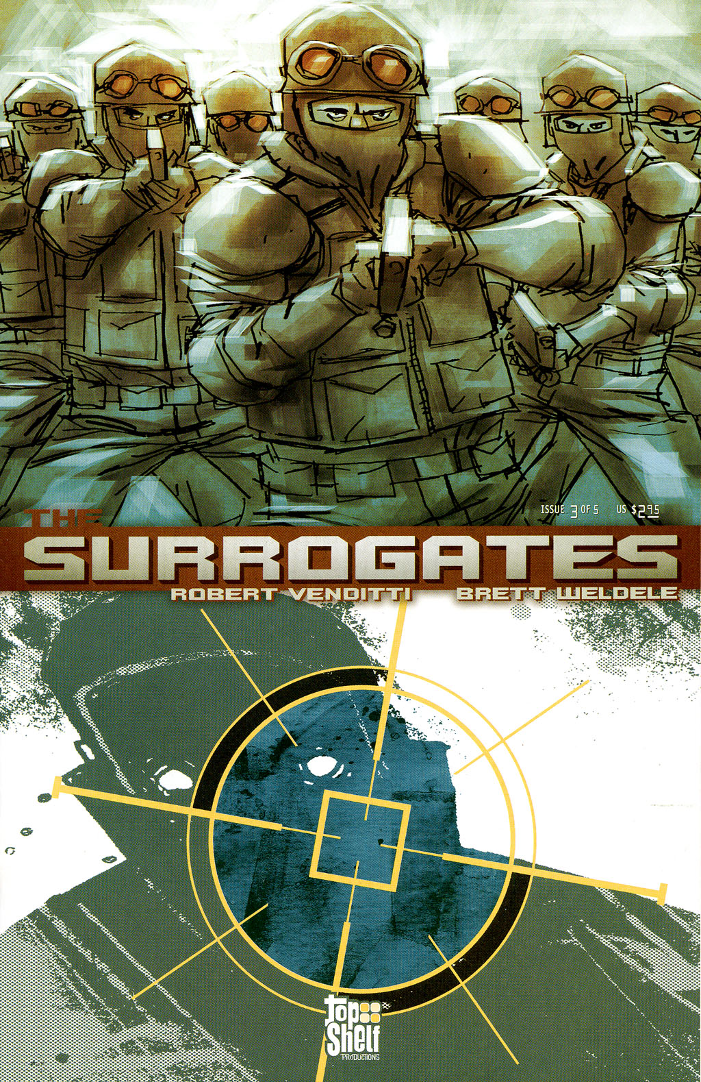 The Surrogates Issue 3 Revelations Robert Venditti Brett Weldele