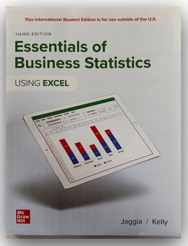 Essentials Of Business Statistics Using Excel 3e Ise 3rd Sanjiv Jaggia