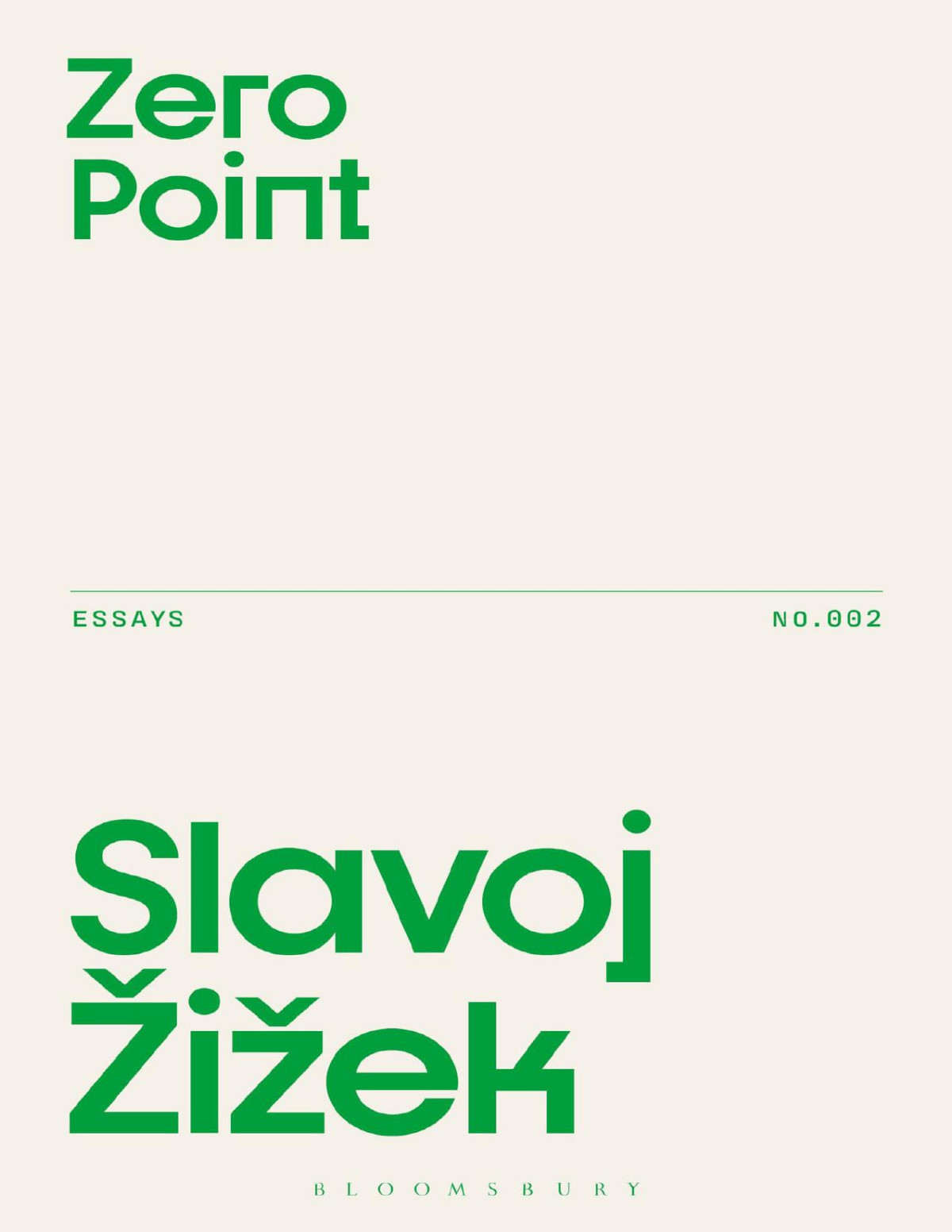 Zero Point Slavoj žižek