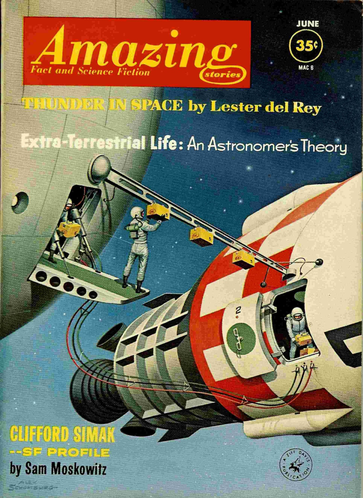 The Warriors Amazing Stories June 1962 Tom Purdom