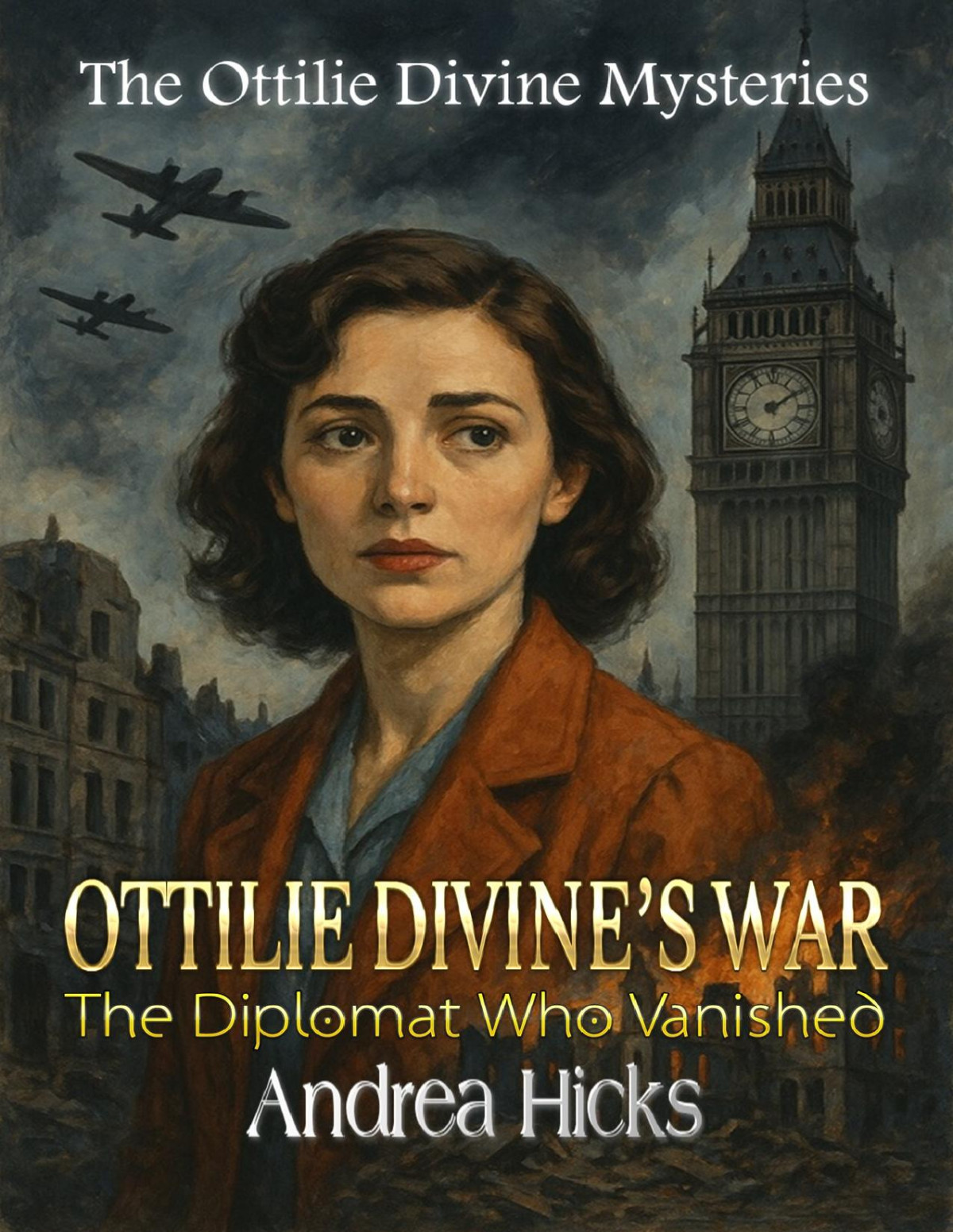 Ottilie Divines War The Diplomat Who Vanished Ottilie Divines War The Ottilie Divine Mysteries Book 1 Andrea Hicks