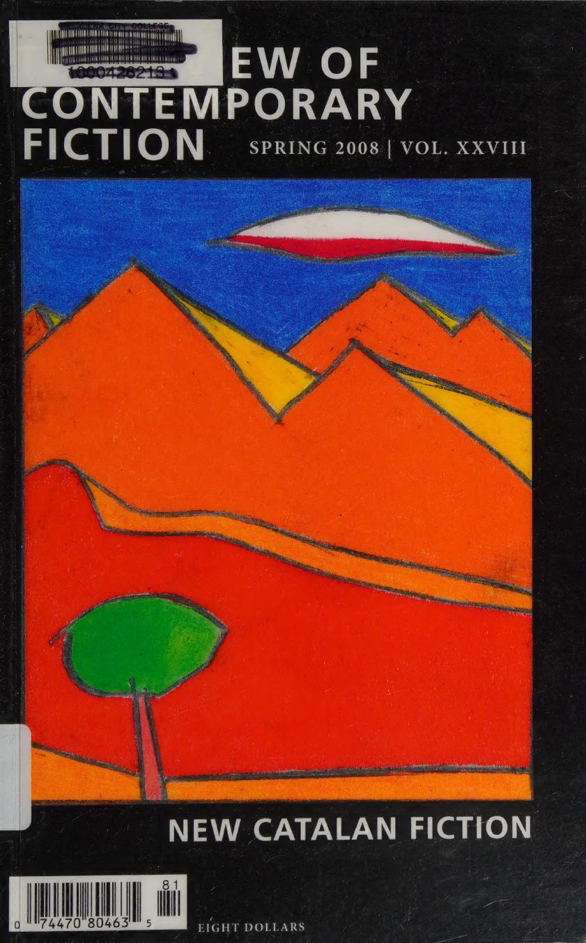 The Review Of Contemporary Fiction New Catalan Fiction Unknown