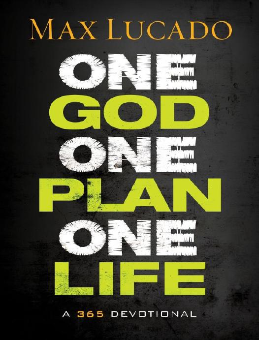 One God One Plan One Life A 365 Devotional Max Lucado