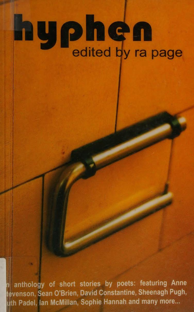 Hyphen An Anthology Of Short Stories By Poets Ra Page