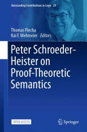 Peter Schroederheister On Prooftheoretic Semantics Thomas Piecha