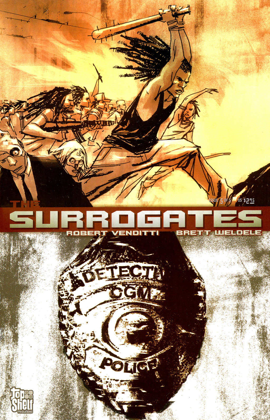 The Surrogates Issue 5 Pulse Robert Venditti Brett Weldele
