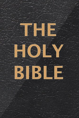 Holy Bible King James Version Religious Texts