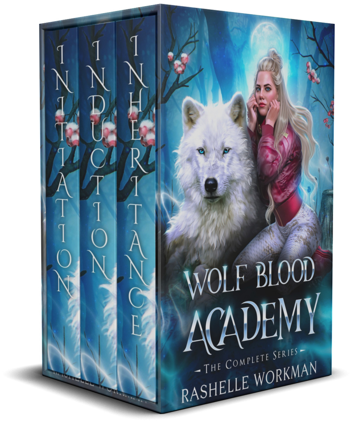 Wolf Blood Academy The Complete Series A Ya Paranormal Adventure Romance Featuring Fated Mates Monsters Mayhem Workman