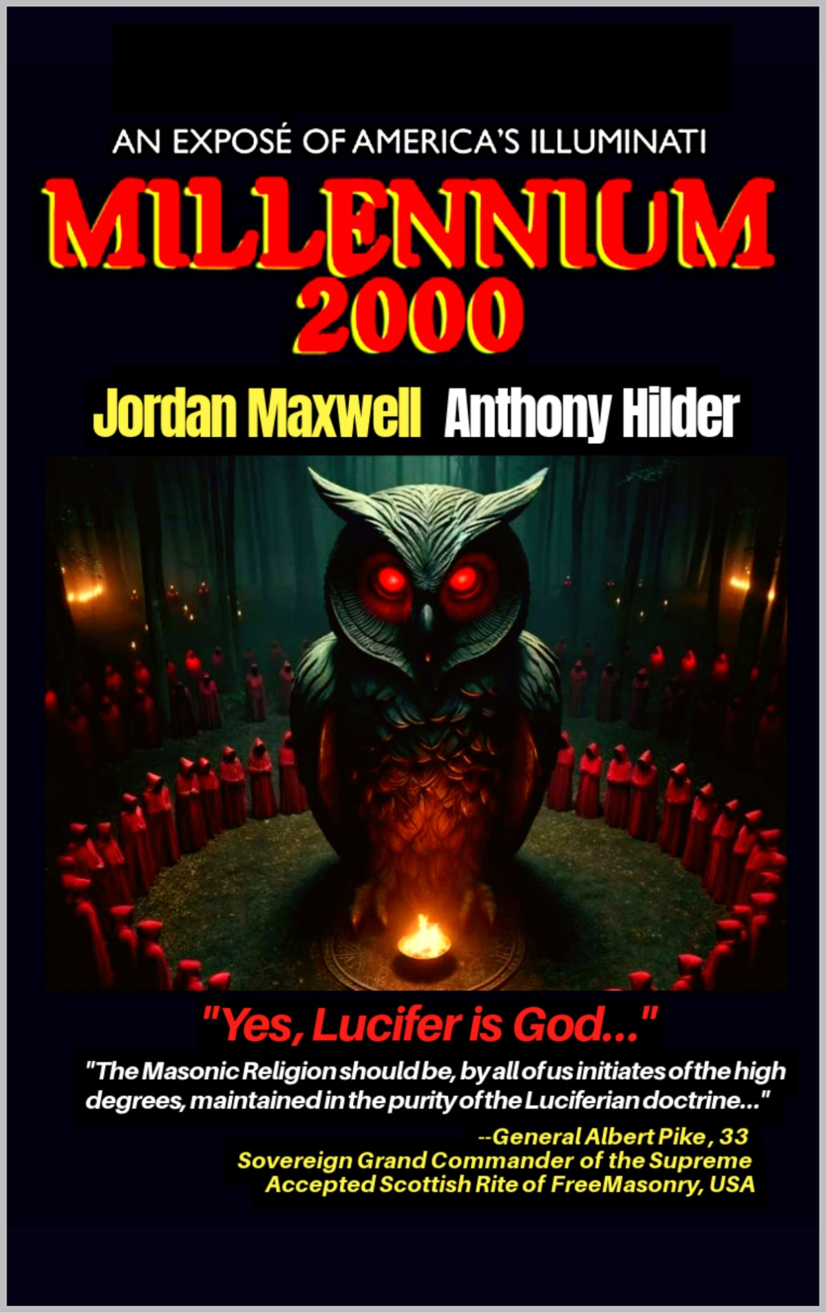 Millenium 2000 Exposé Of Americas Illuminati Jordan Maxwell Terry Cook Ray Yunger Bill Cooper