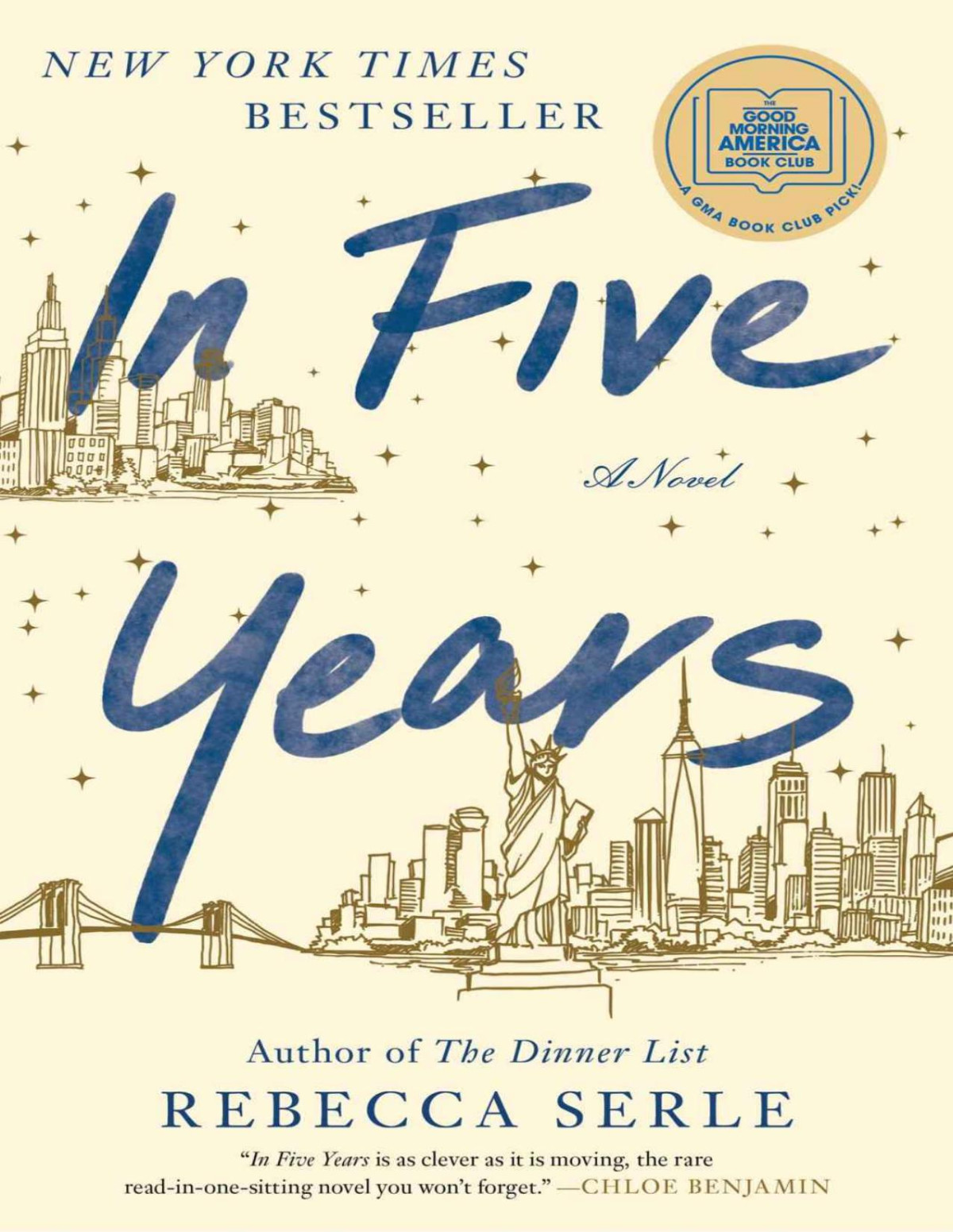 In Five Years A Novel Rebecca Serle