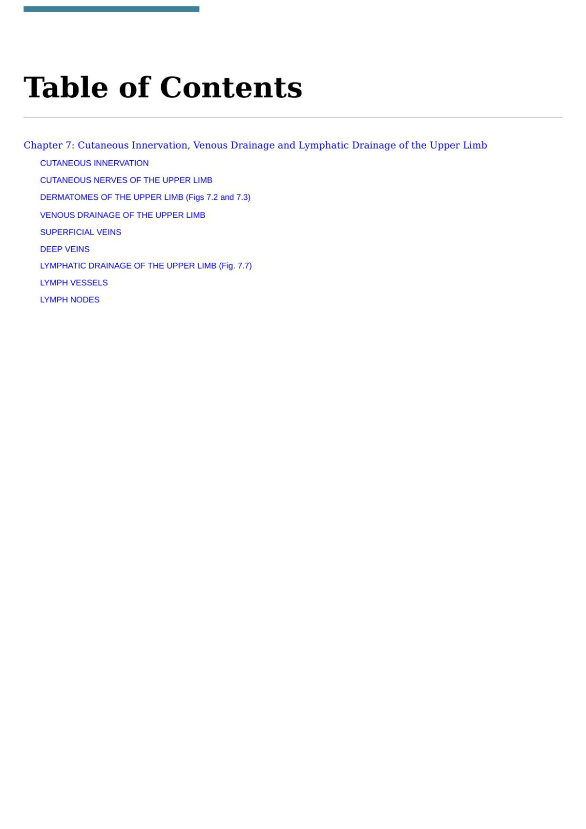 Cutaneous Innervation Venous Drainage And Lymphatic Drainage Of The Upper Limb 2nd Edition Vishram Singh