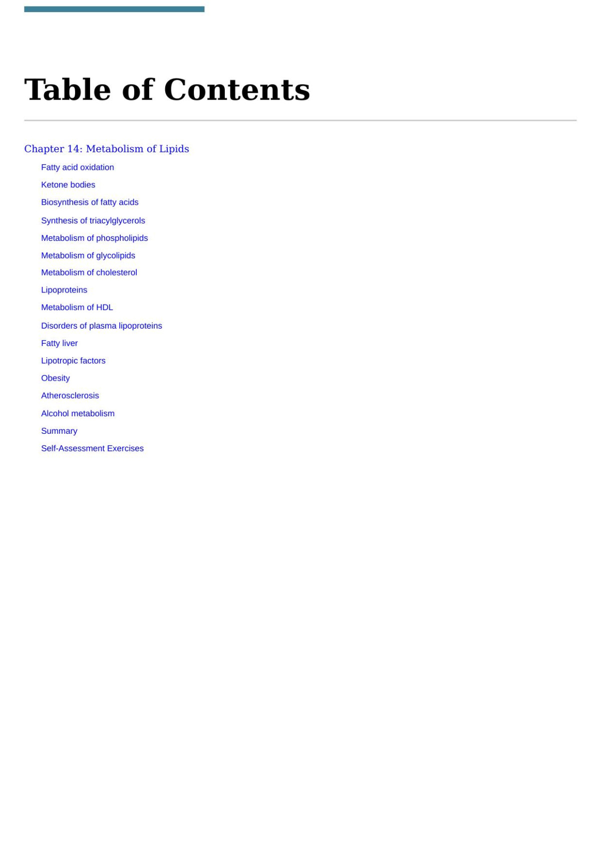 Metabolism Of Lipids 4th Edition U Satyanarayana