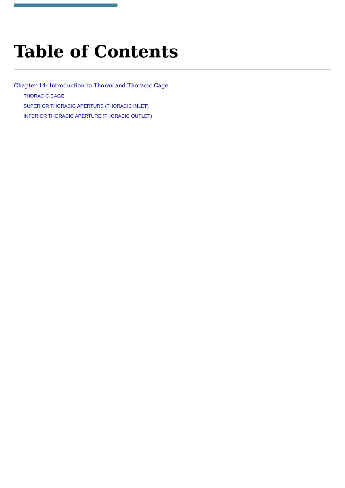 Vol 1 Introduction To Thorax And Thoracic Cage 2nd Edition Vishram Singh