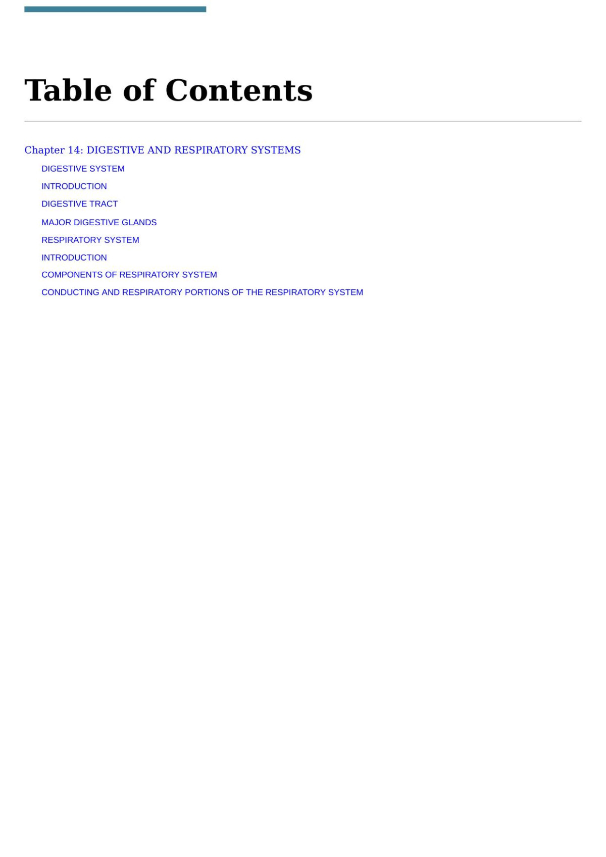 Digestive And Respiratory Systems 2nd Edition Vishram Singh