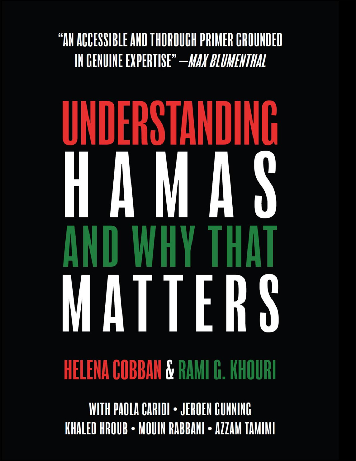 Understanding Hamas Helena Cobban Rami G Khouri