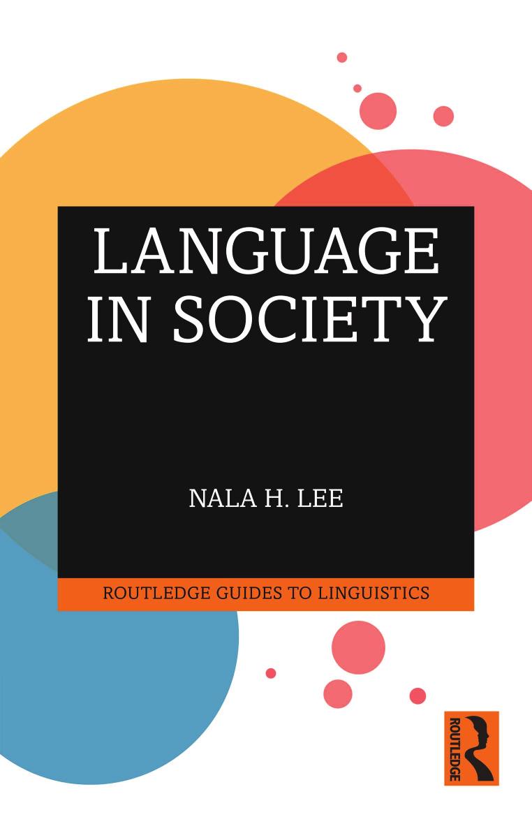 Language In Society Nala H Lee