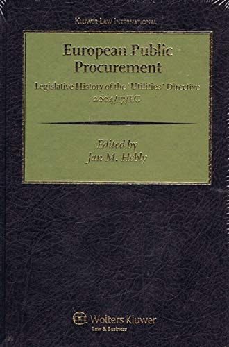 European Public Procurement 2008th Edition Dr Jan Mhebly Jan M Hebly Editor