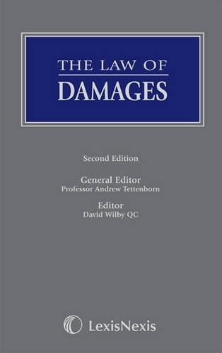 Butterworths Common Law Series The Law Of Damages Second Editionandrew Grubbandrew Tettenborn And David Wilby 2010th Edition Lexisnexis