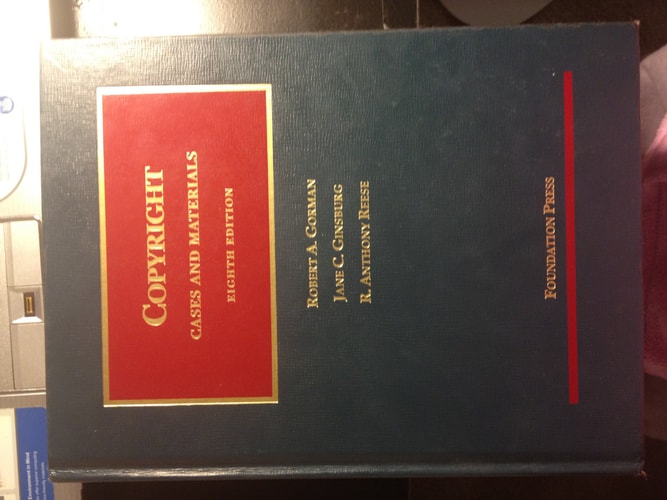 Copyright Cases And Materials Eighth Edition 2011th Edition Robert Agorman