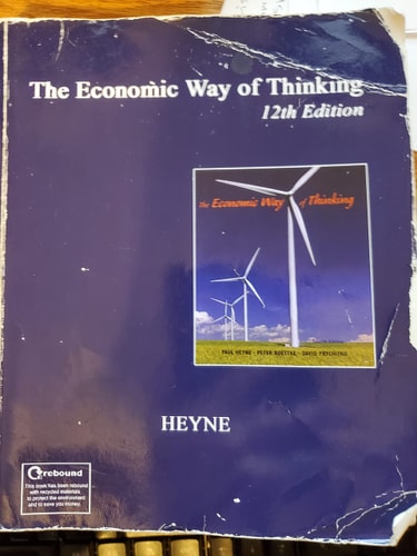 The Economic Way Of Thinking Twelfth Editionpaul Heyne 2010th Edition Peter Jboettke And David Lprychitko