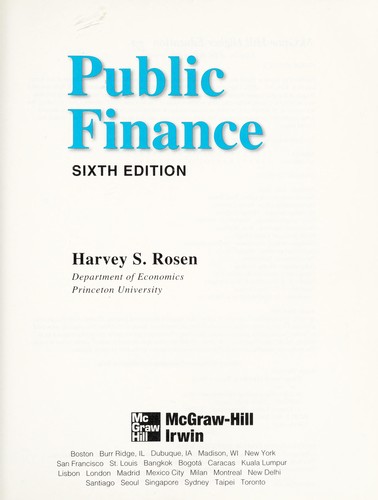40525673 2002th Edition Harvey Srosen Harvey S Rosen Rosen